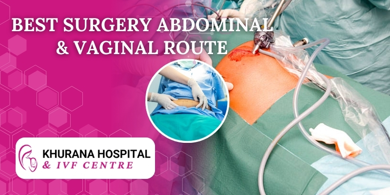 Surgery abdominal & Vaginal route